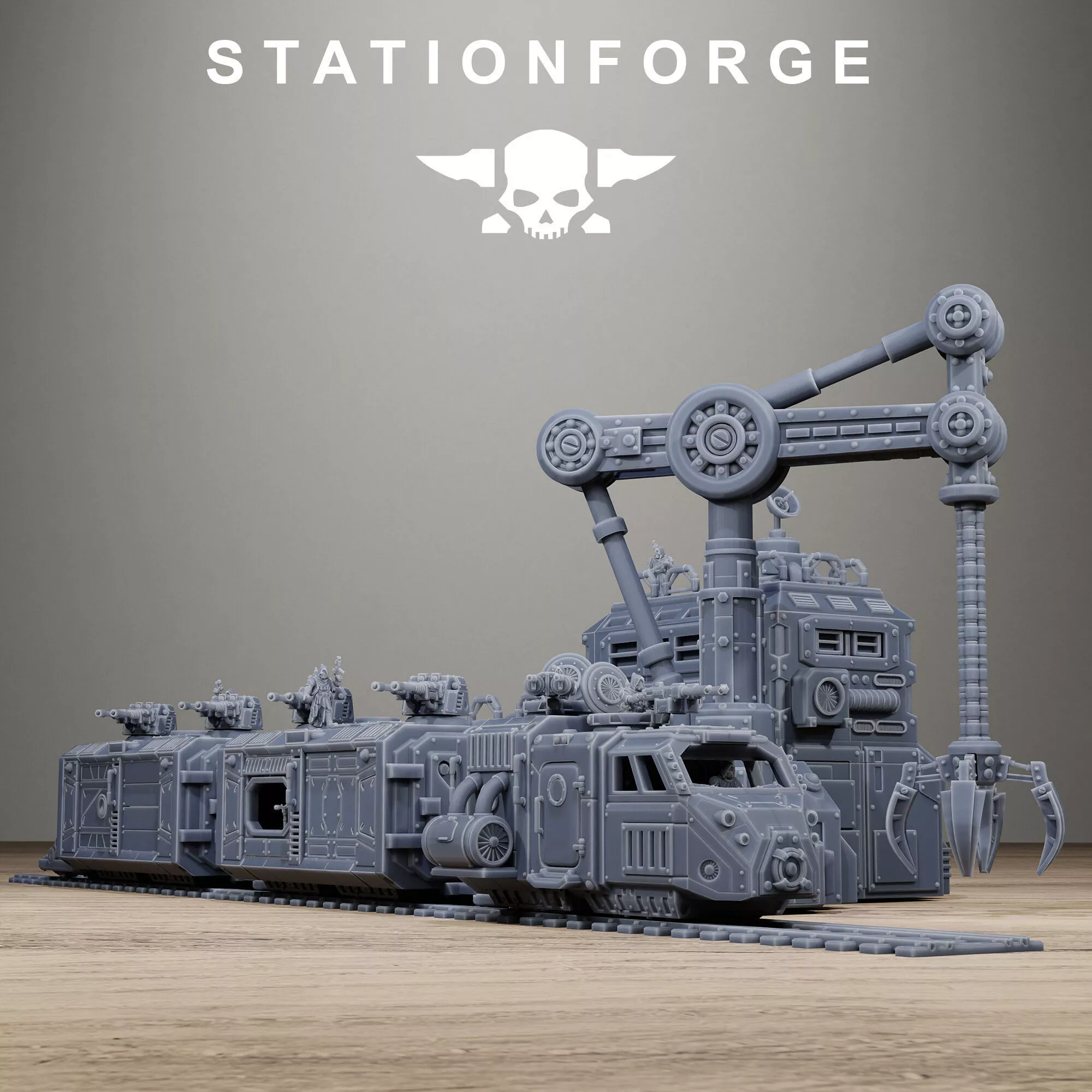 Scavenger Train 3D print model