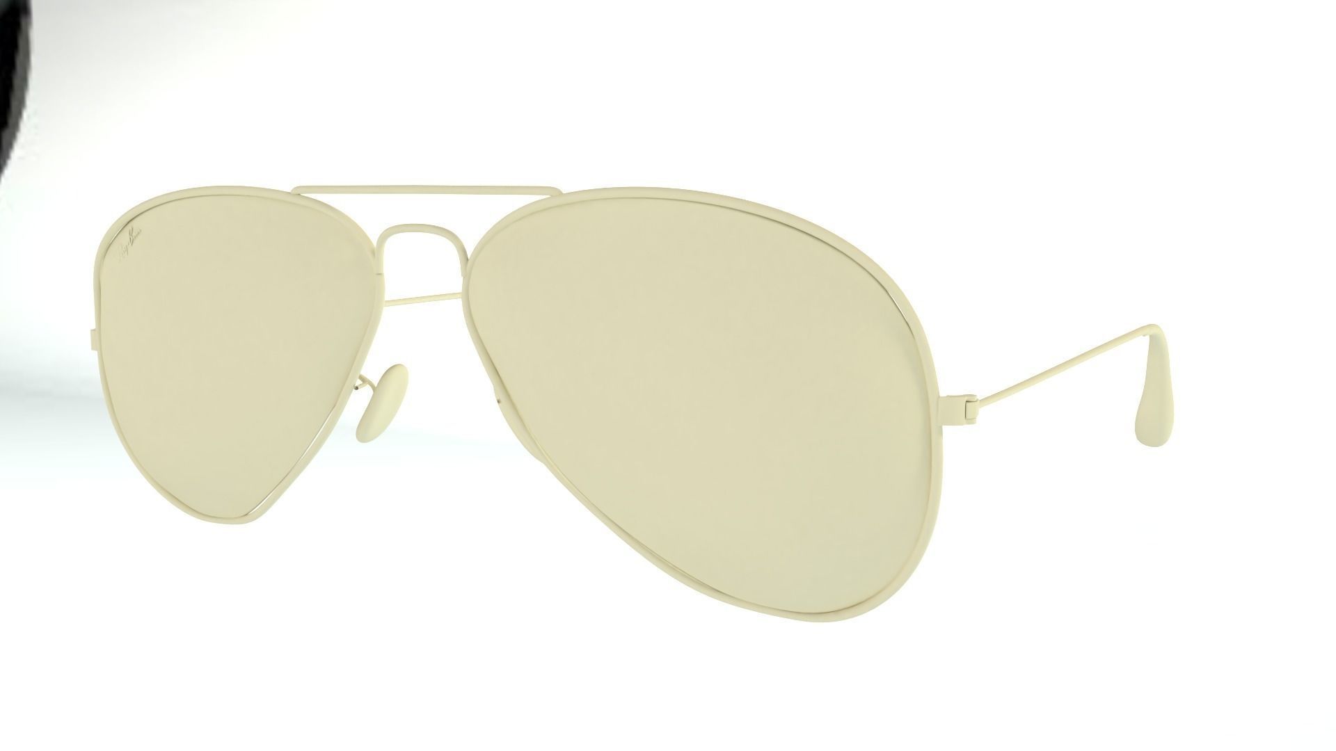 Ray-ban Eye glasses model 3D model_7