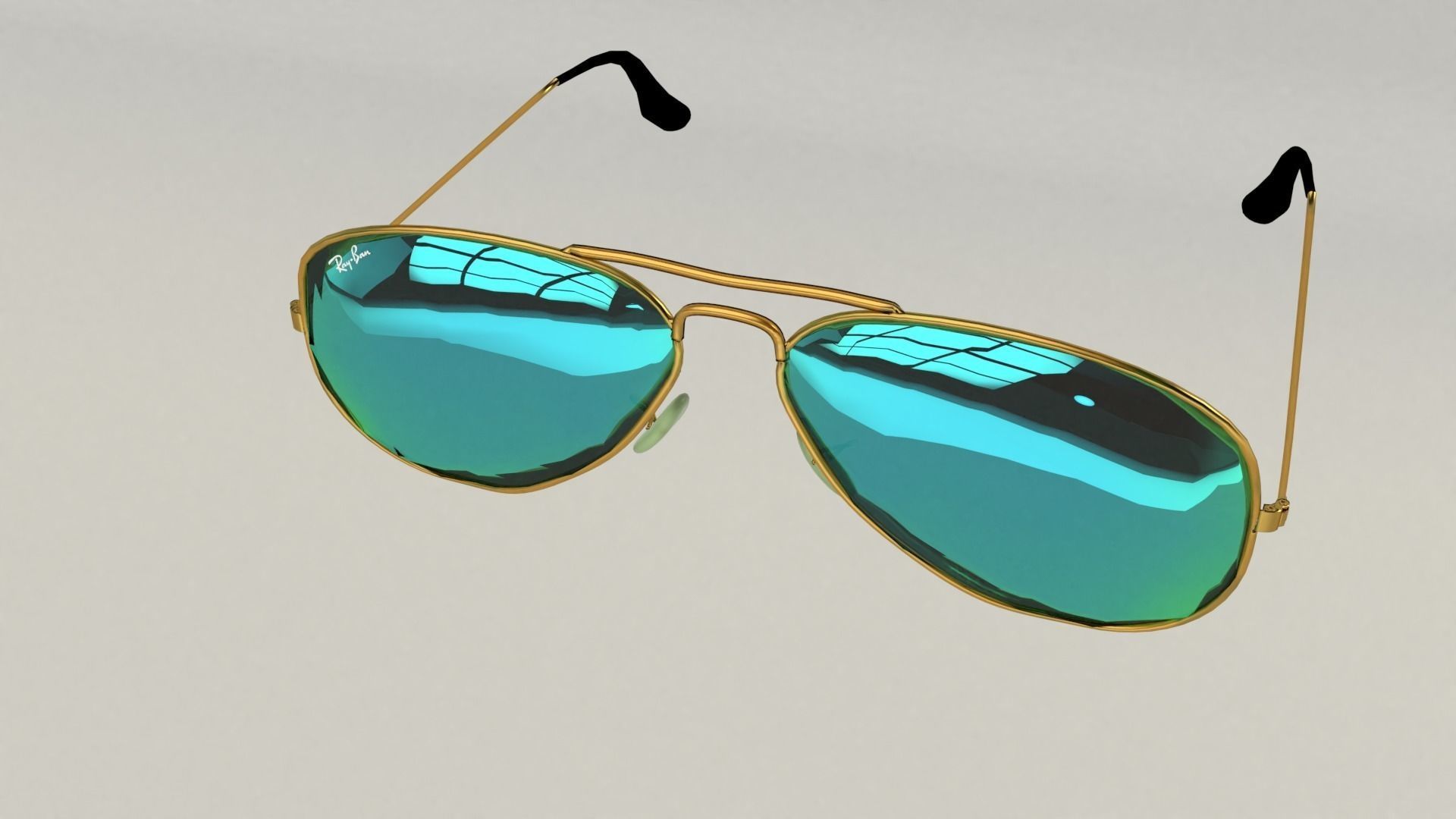 Ray-ban Eye glasses model 3D model_5