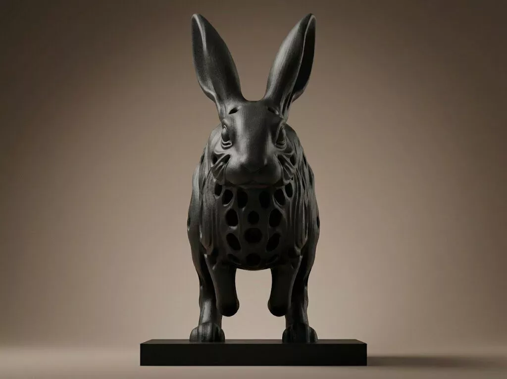 Rabbit 3D Printable Figurine 3D print model