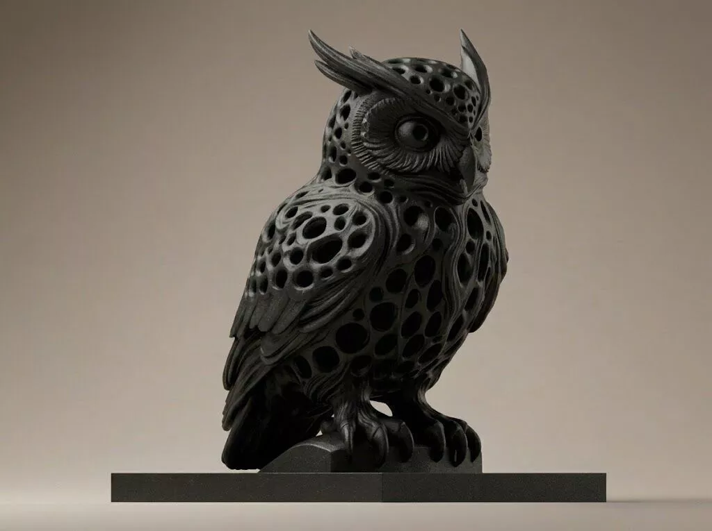 Owl 3D Printable Figurine 3D print model