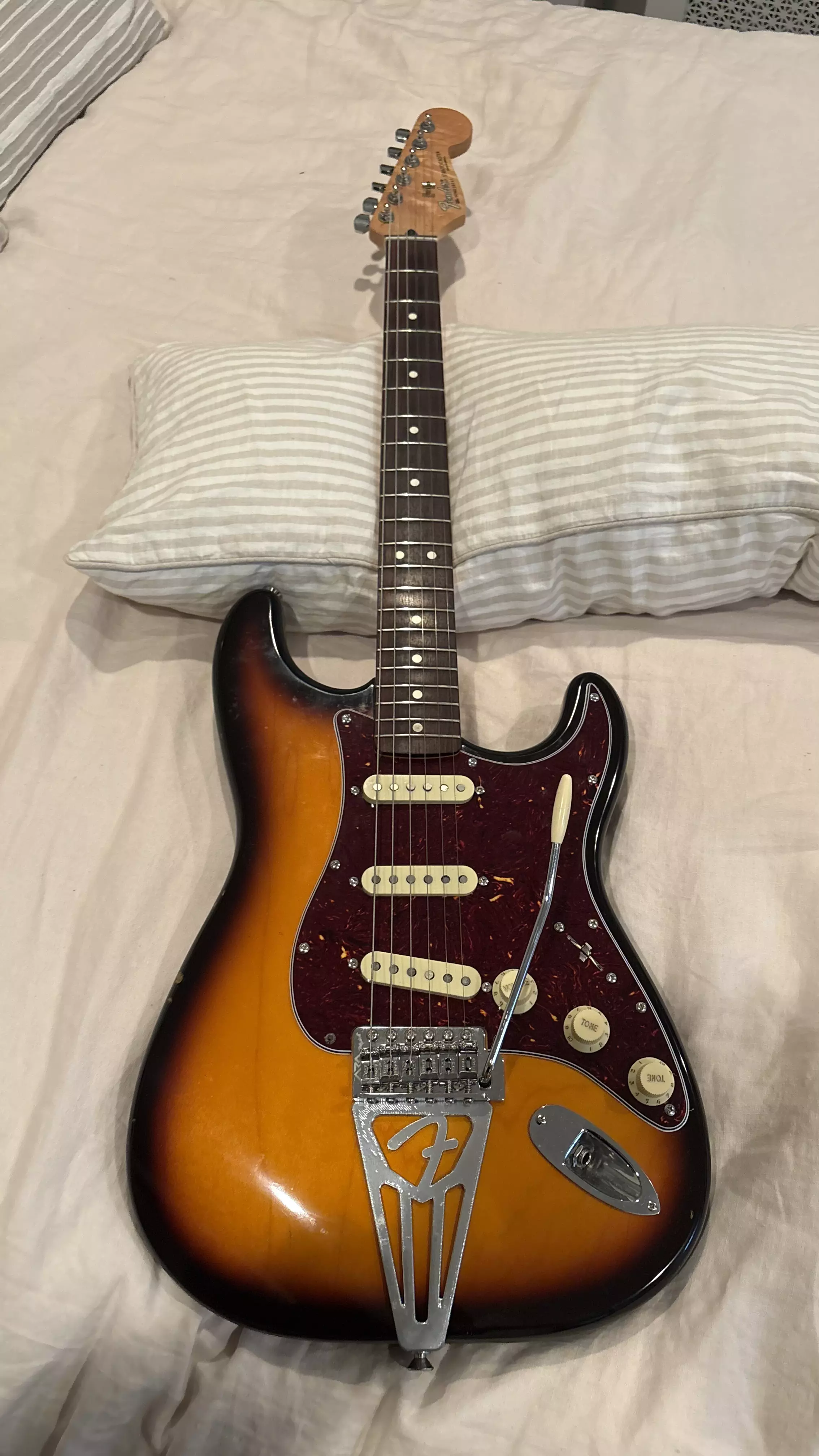 Fender Stratocaster Decorative Tailpiece 3D print model