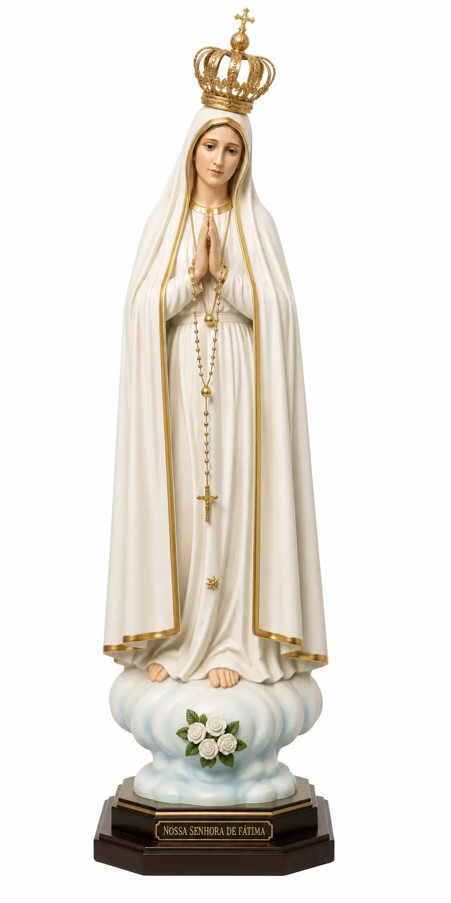 Our Lady of Fatima Sacred Statue 3D Printable STL 3D print model