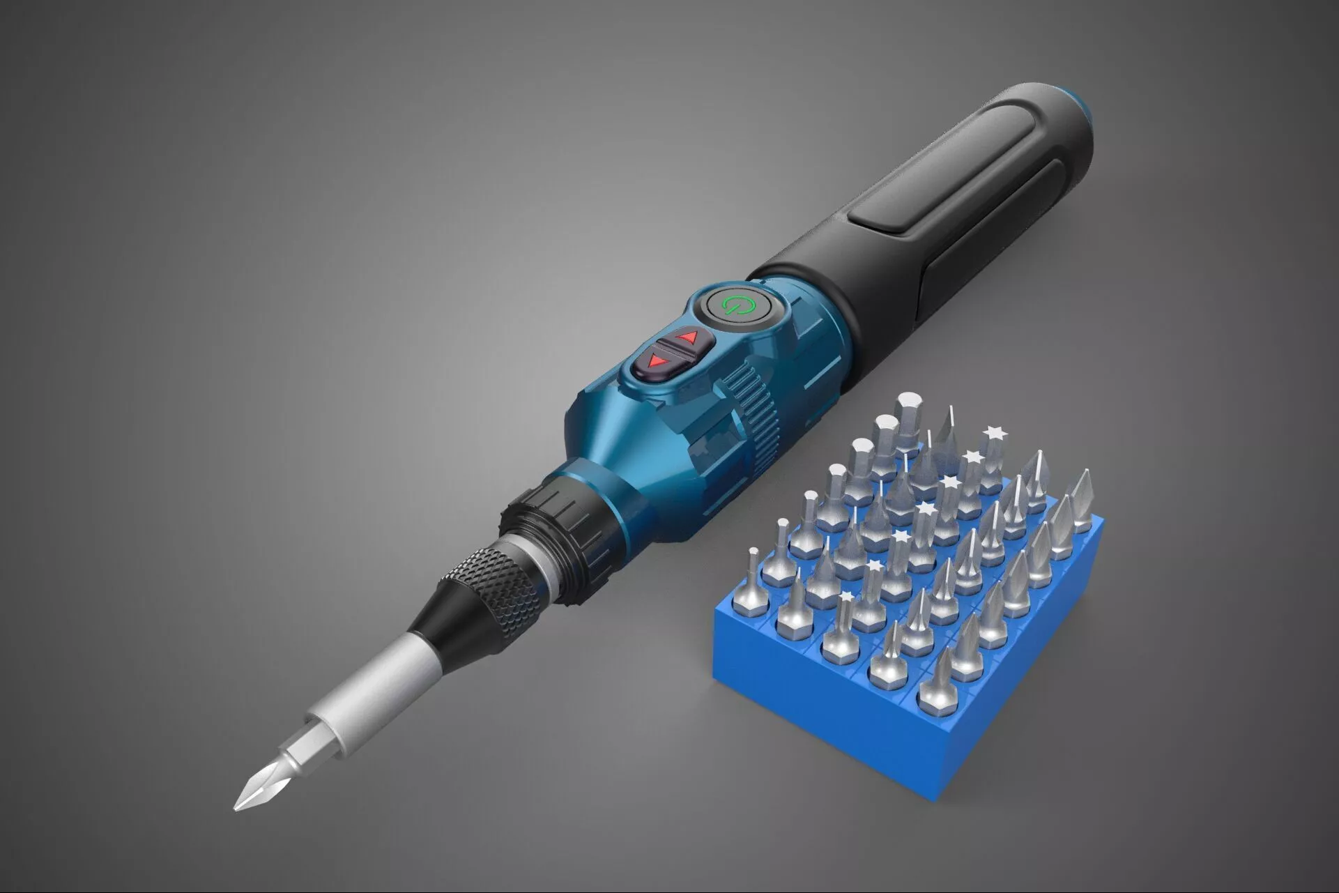 SCREWDRIVER SCREW DRIVER PEN HAND TOOL HEAD SET BIT POINT NIB 3D model