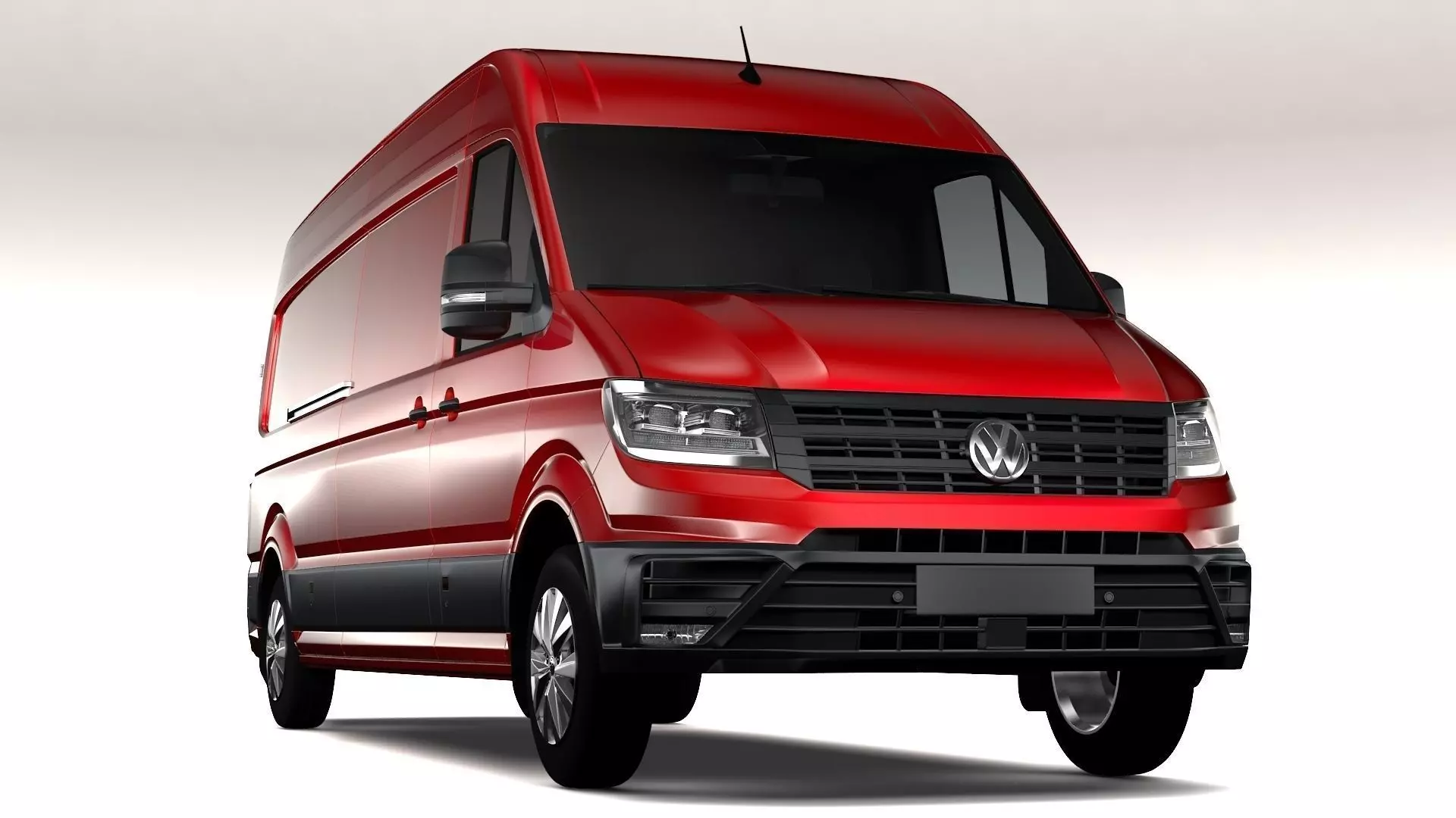 WV Crafter Van L3H2 2017 3D model