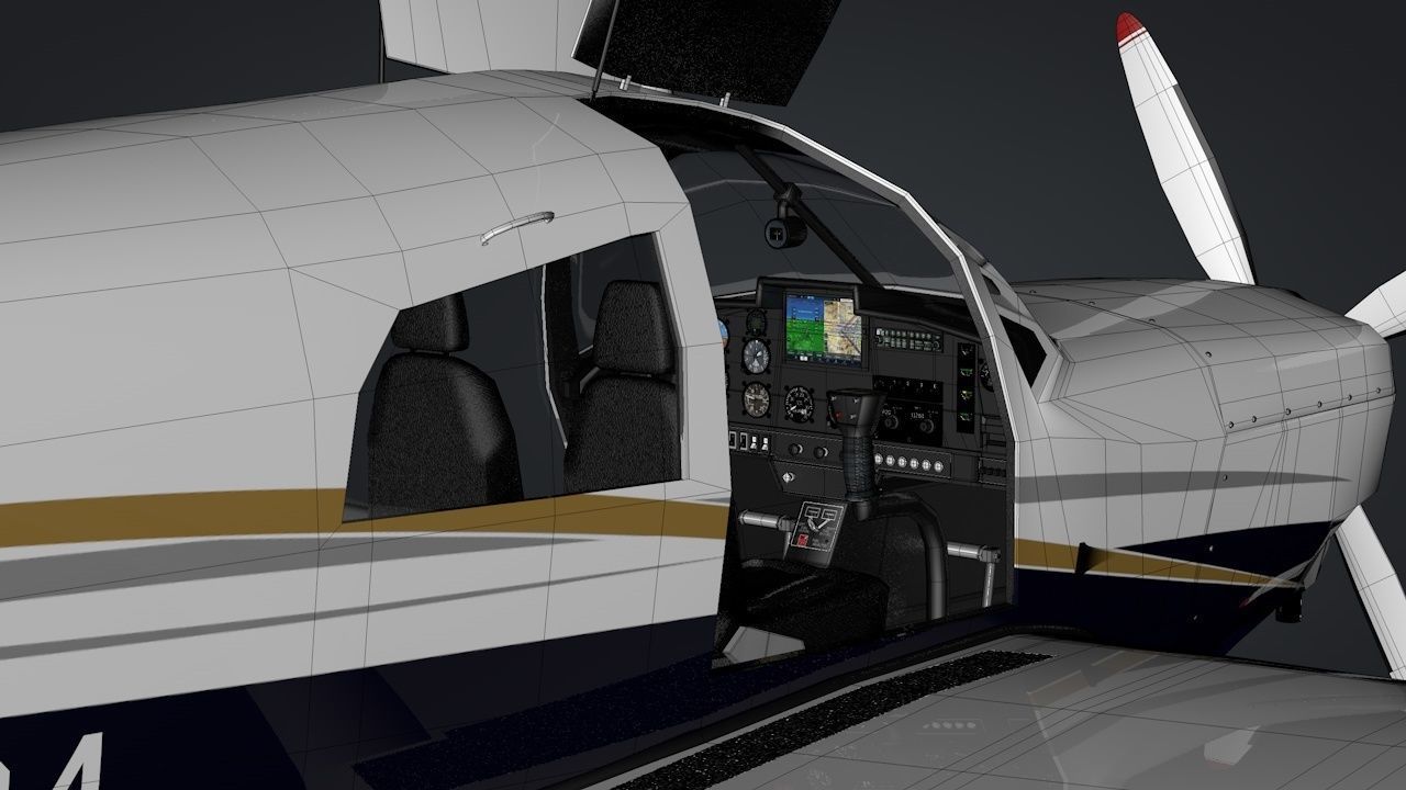 Ruschmeyer R90 230RG Rigged C4D Low-poly 3D model_34