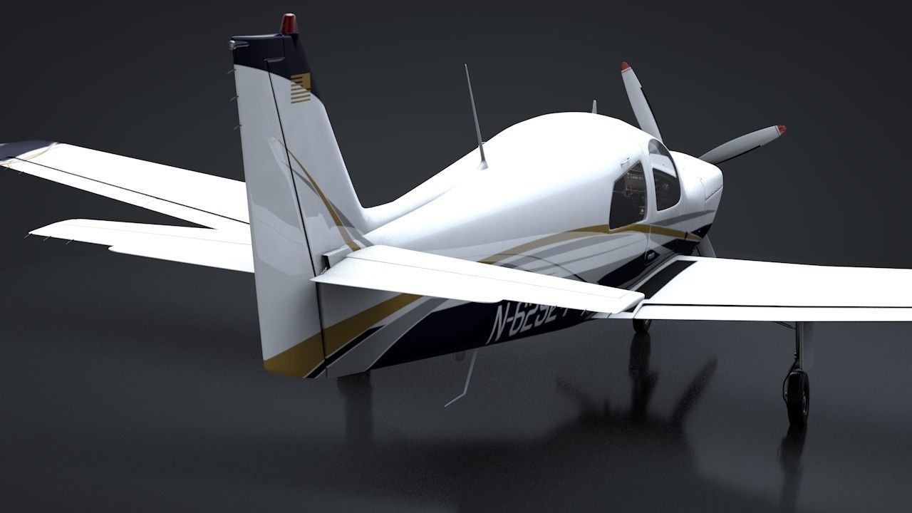 Ruschmeyer R90 230RG Rigged C4D Low-poly 3D model_20