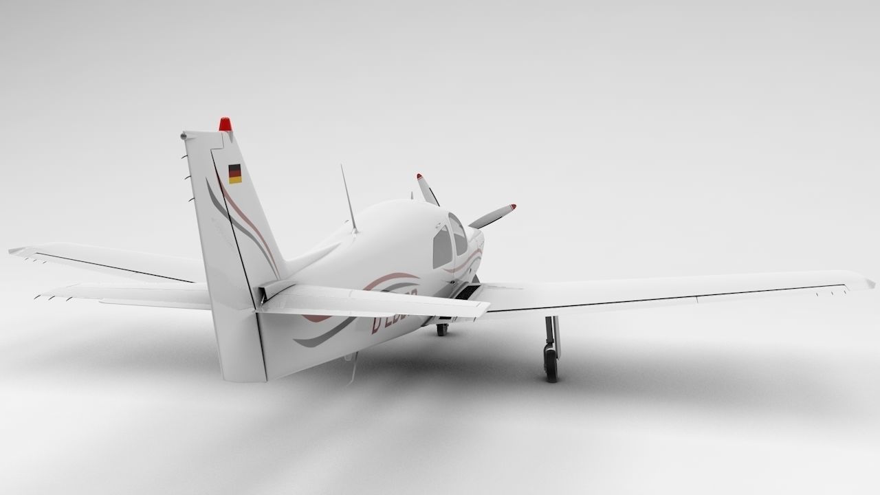 Ruschmeyer R90 230RG Rigged C4D Low-poly 3D model_9