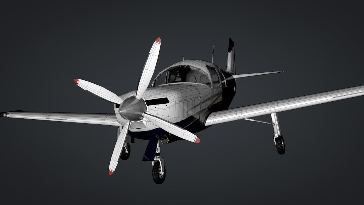 Ruschmeyer R90 230RG Rigged C4D Low-poly 3D model_30