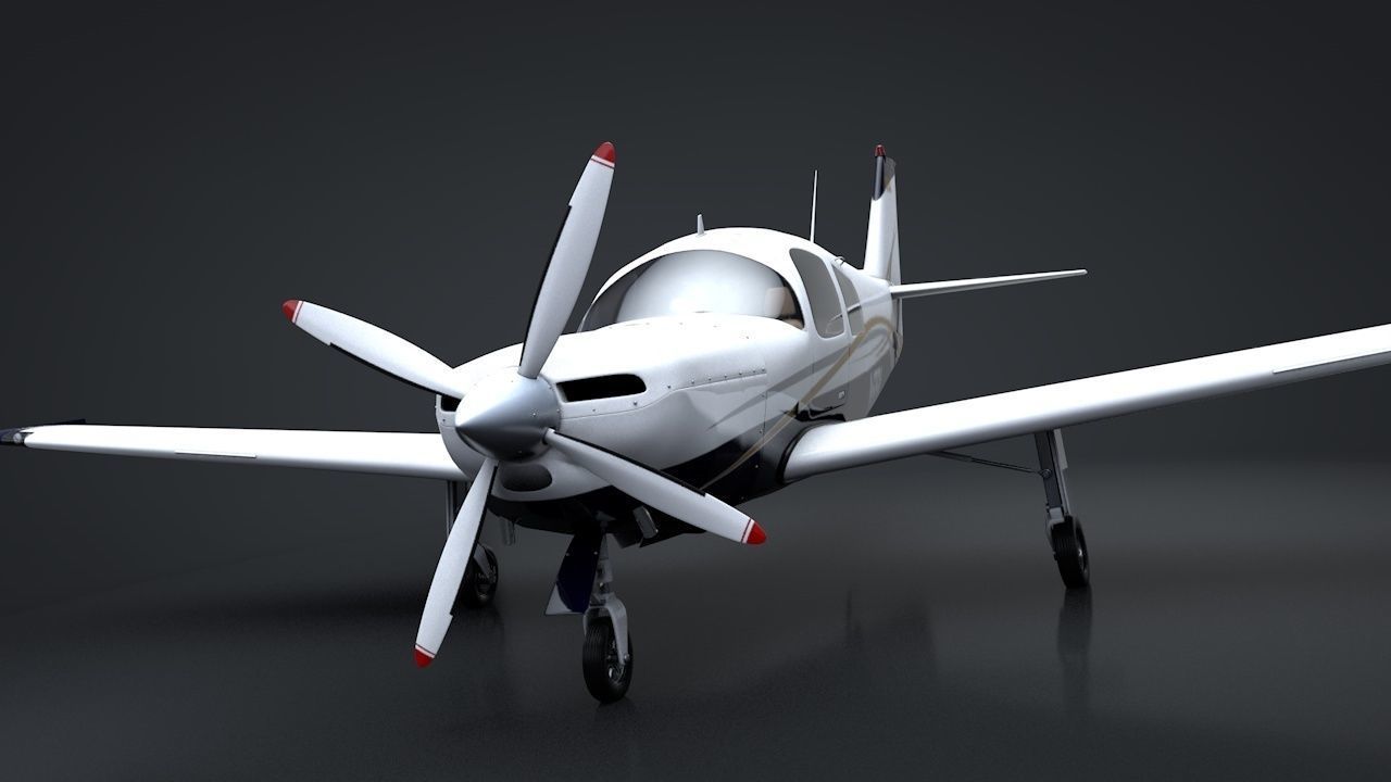 Ruschmeyer R90 230RG Rigged C4D Low-poly 3D model_17