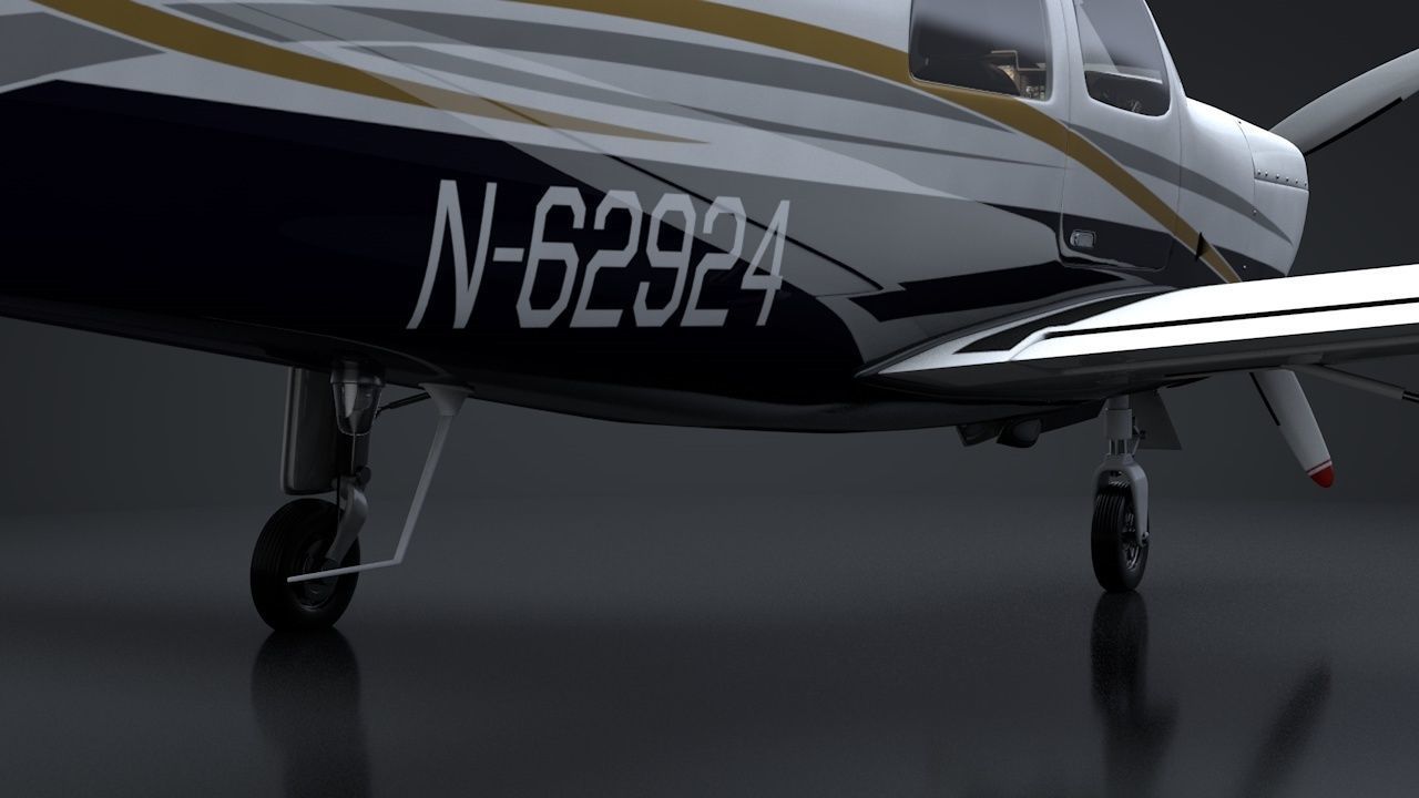 Ruschmeyer R90 230RG Rigged C4D Low-poly 3D model_18