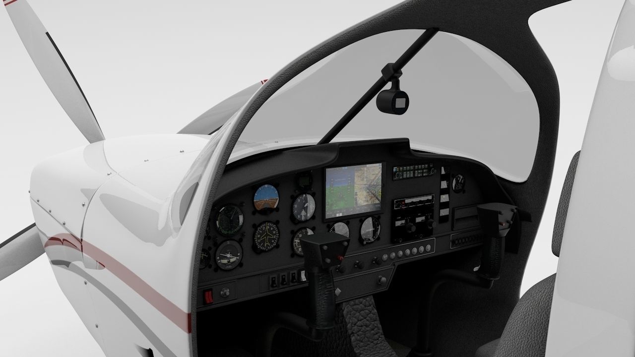 Ruschmeyer R90 230RG Rigged C4D Low-poly 3D model_6