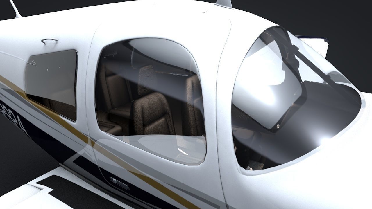 Ruschmeyer R90 230RG Rigged C4D Low-poly 3D model_25