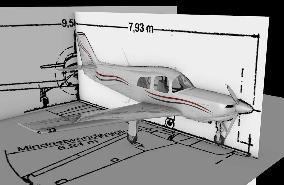 Ruschmeyer R90 230RG Rigged C4D Low-poly 3D model_15