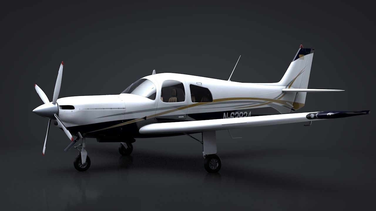 Ruschmeyer R90 230RG Rigged C4D Low-poly 3D model_2