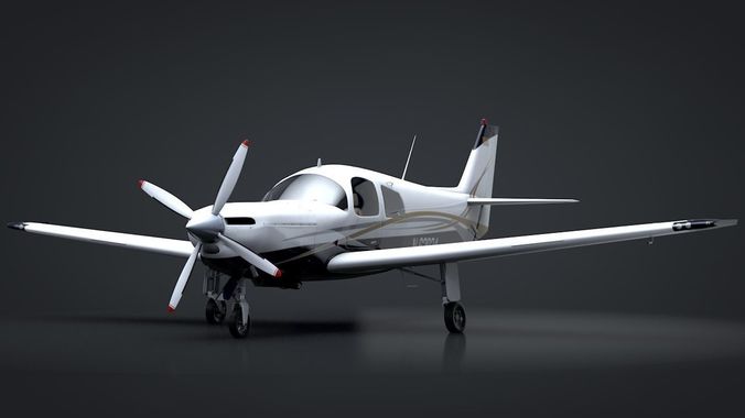 Ruschmeyer R90 230RG Rigged C4D Low-poly 3D model