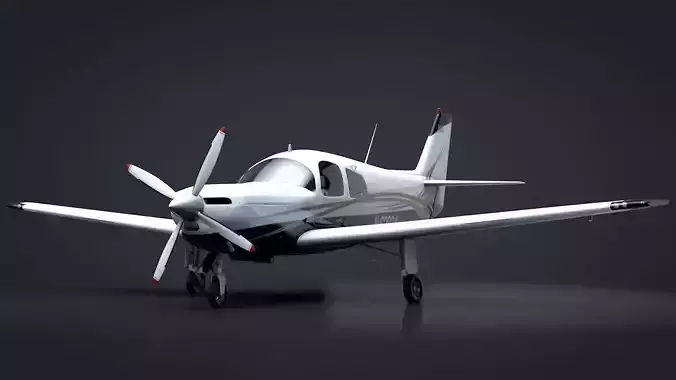 Ruschmeyer R90 230RG Rigged C4D Low-poly 3D model