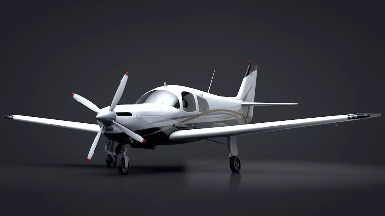 Ruschmeyer R90 230RG Rigged C4D Low-poly 3D model_0