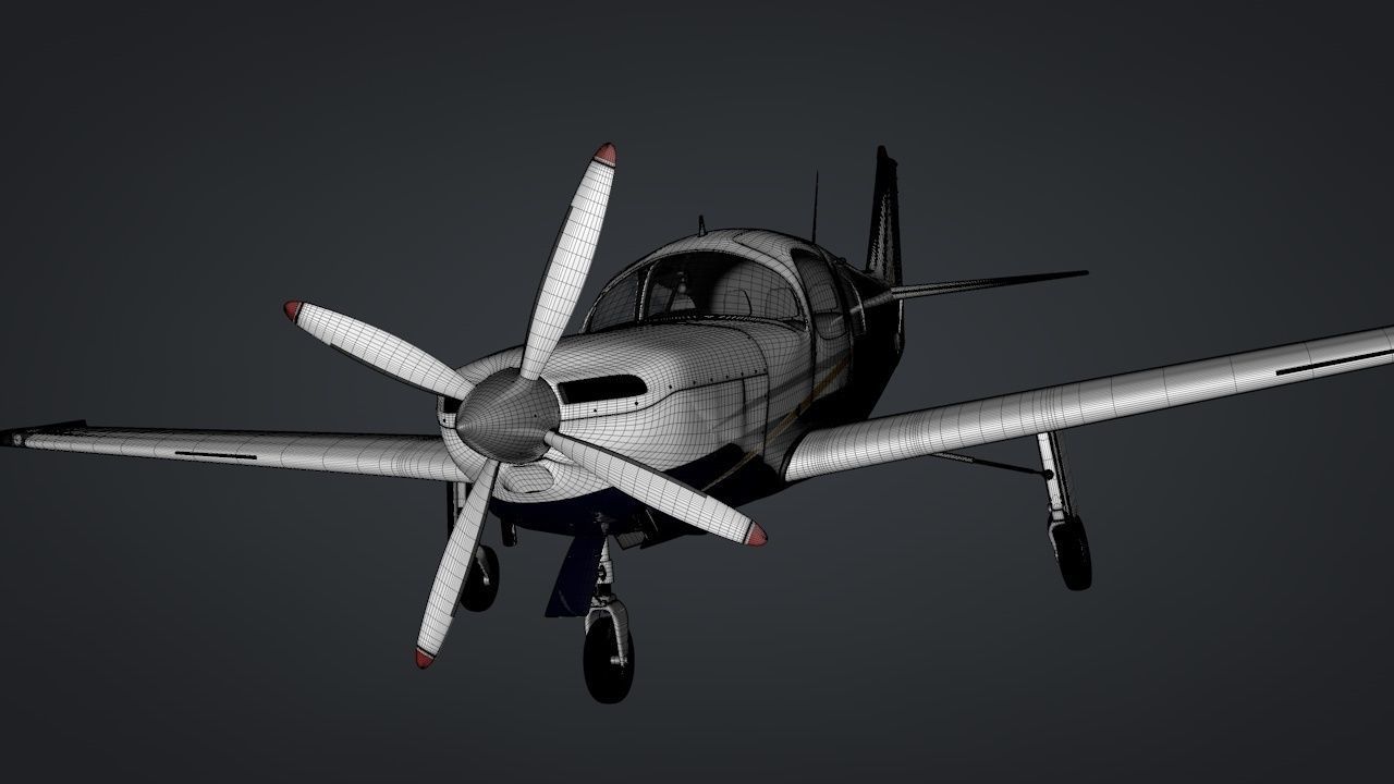 Ruschmeyer R90 230RG Rigged C4D Low-poly 3D model_28