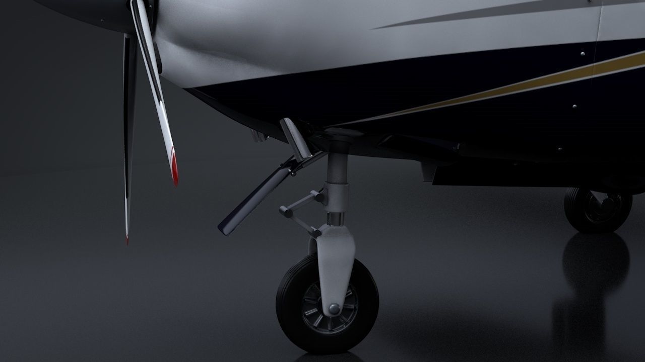 Ruschmeyer R90 230RG Rigged C4D Low-poly 3D model_19