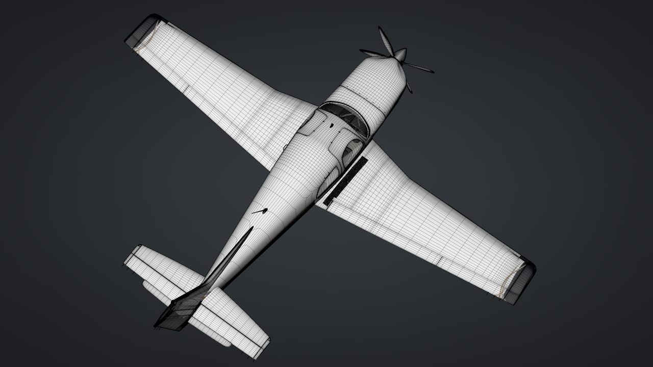 Ruschmeyer R90 230RG Rigged C4D Low-poly 3D model_29