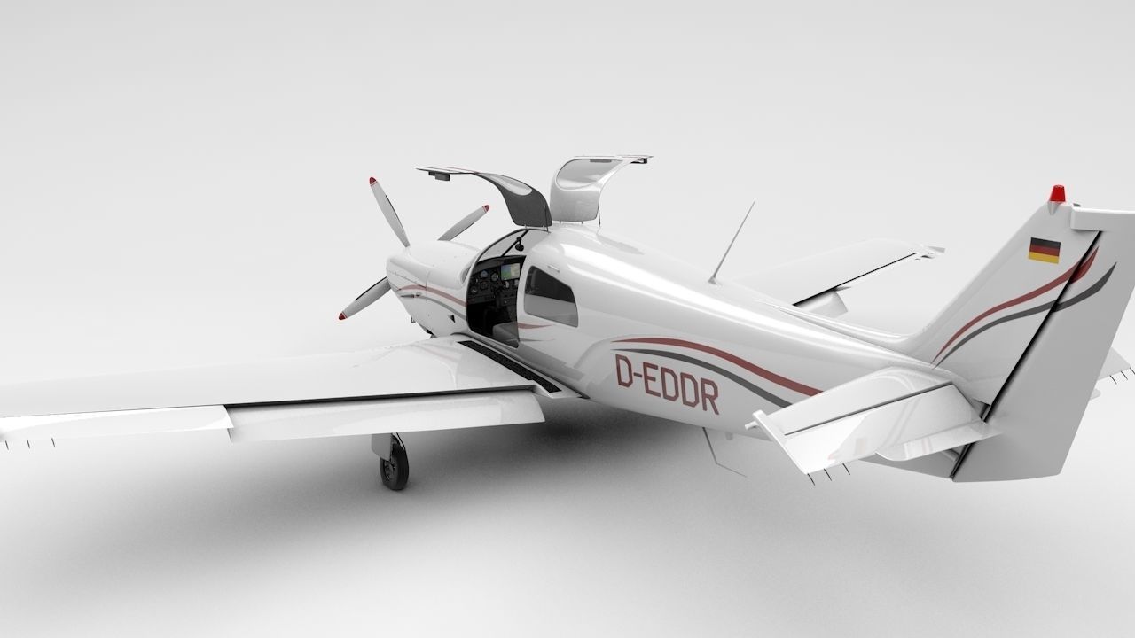 Ruschmeyer R90 230RG Rigged C4D Low-poly 3D model_5