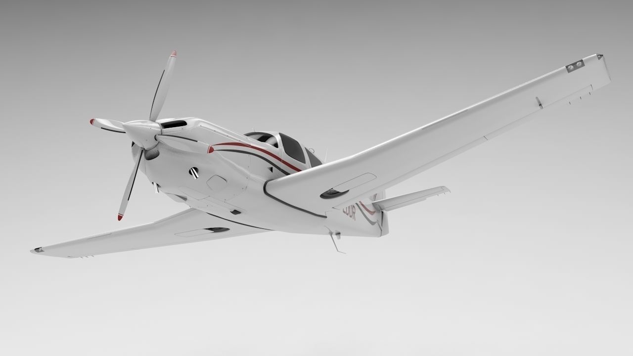 Ruschmeyer R90 230RG Rigged C4D Low-poly 3D model_10