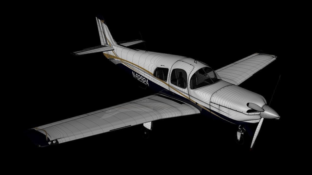 Ruschmeyer R90 230RG Rigged C4D Low-poly 3D model_32