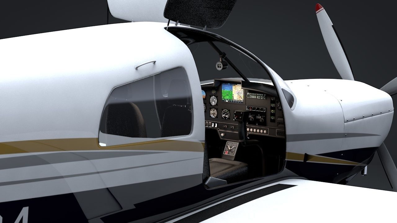 Ruschmeyer R90 230RG Rigged C4D Low-poly 3D model_21