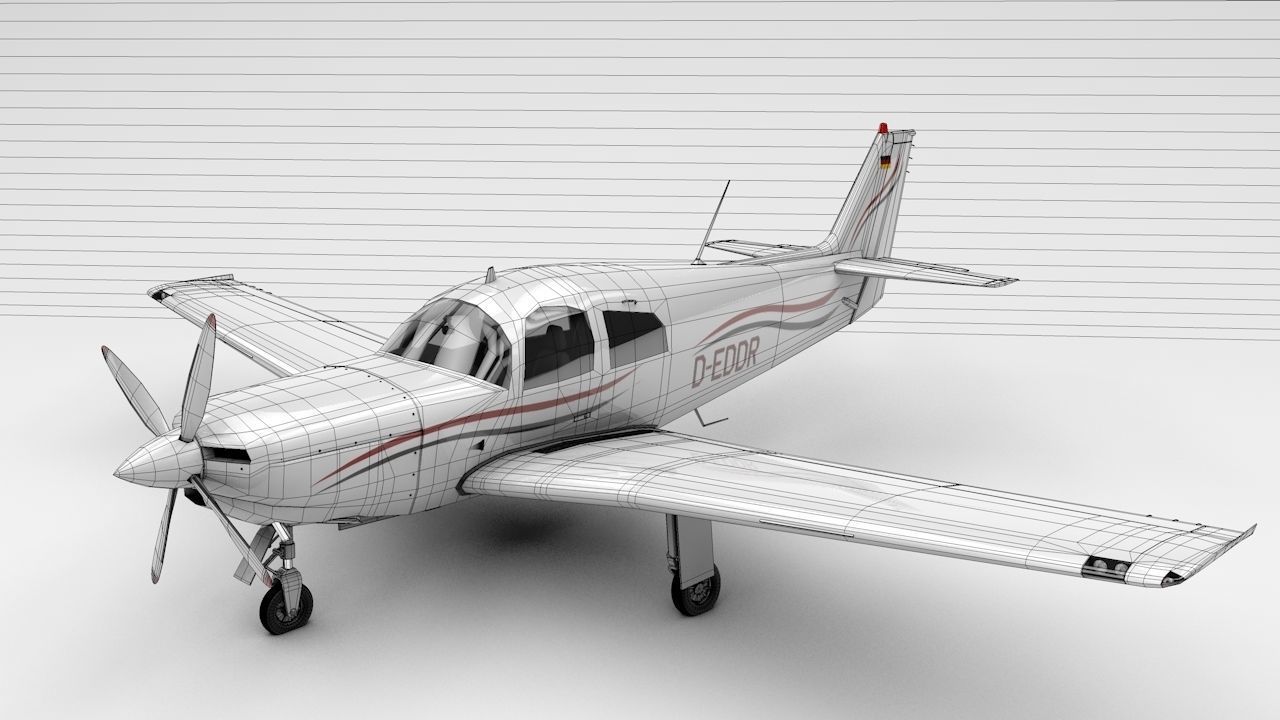 Ruschmeyer R90 230RG Rigged C4D Low-poly 3D model_11