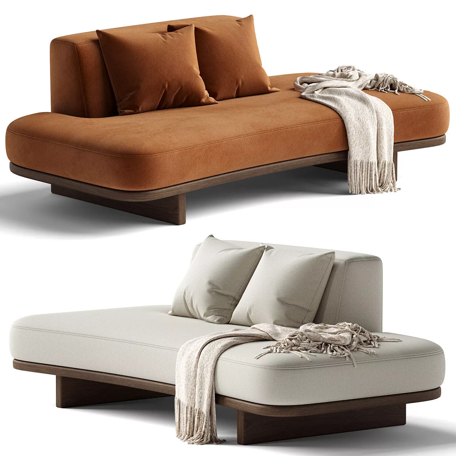 Daphne Outdoor Sofa 3D model