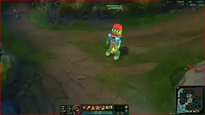 Pepe the frog 3D model