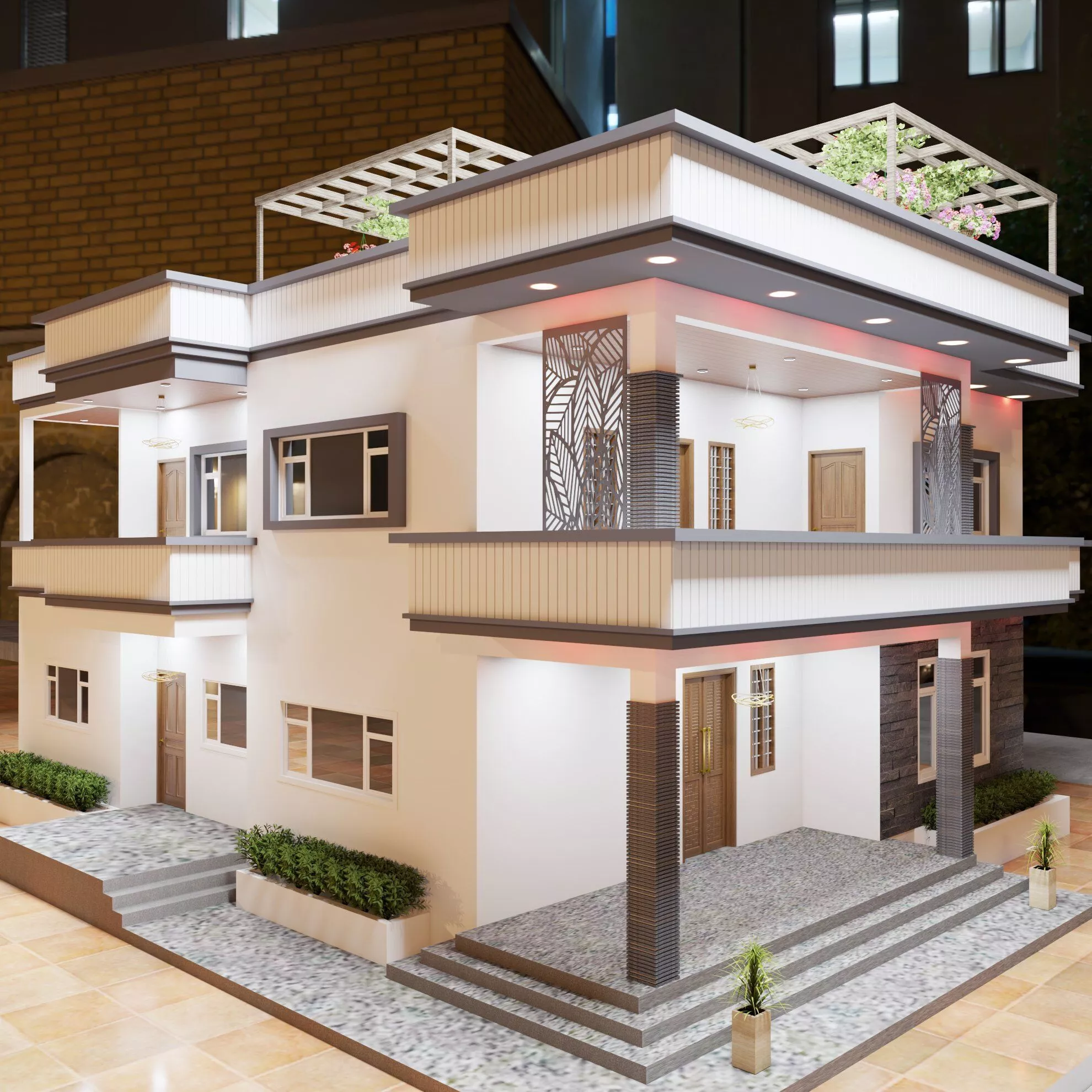 exterior 3D print model