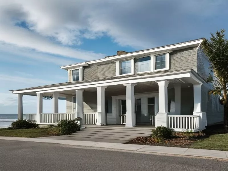 Coastal Hamptons Beach House Bundle 3D model