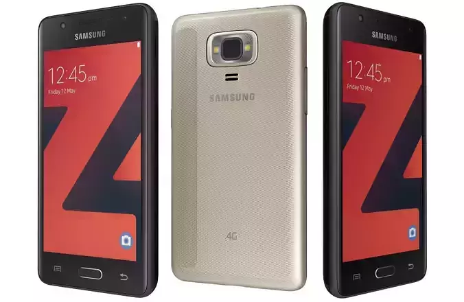 Samsung Z4 Black And Gold