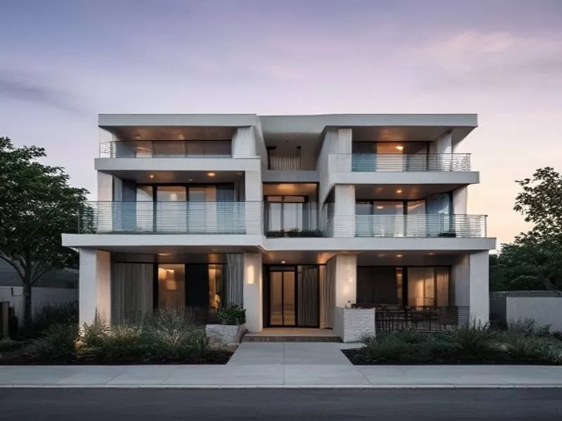 Modern Indian Box Elevation House Bundle 3D model