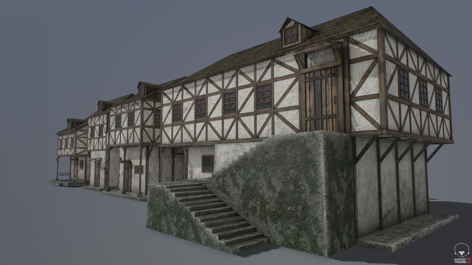 Medieval houses PACK 