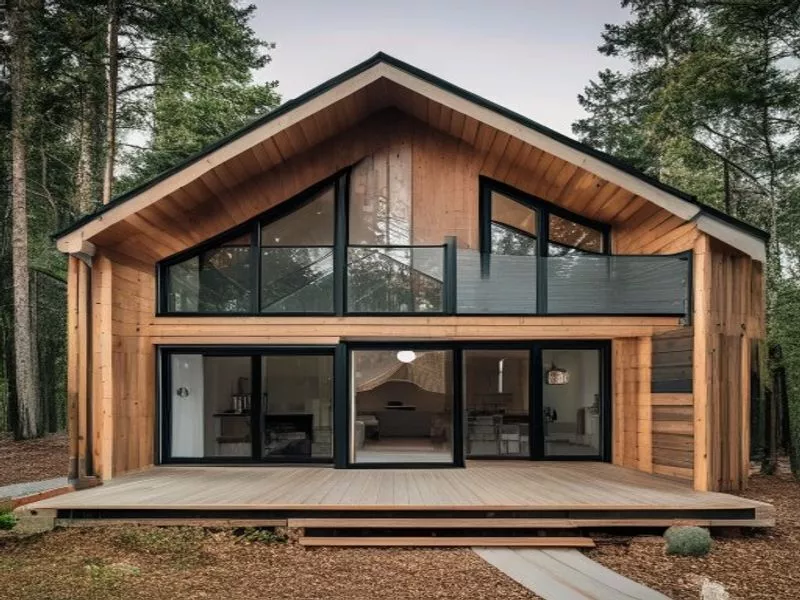 Tiny House Micro Cabin Concept Bundle 3D model
