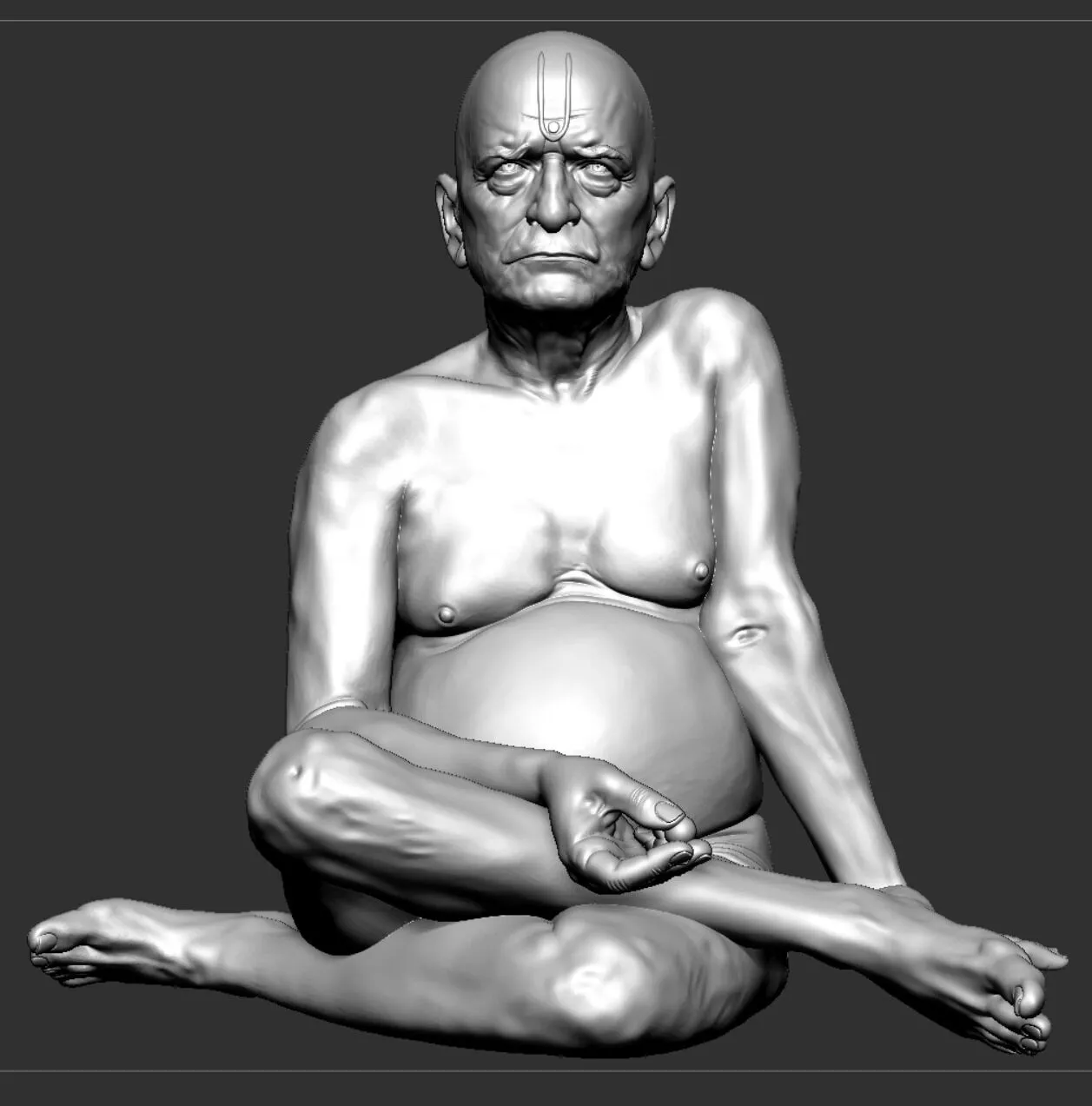 Swami Samarth Maharaj 3D print model