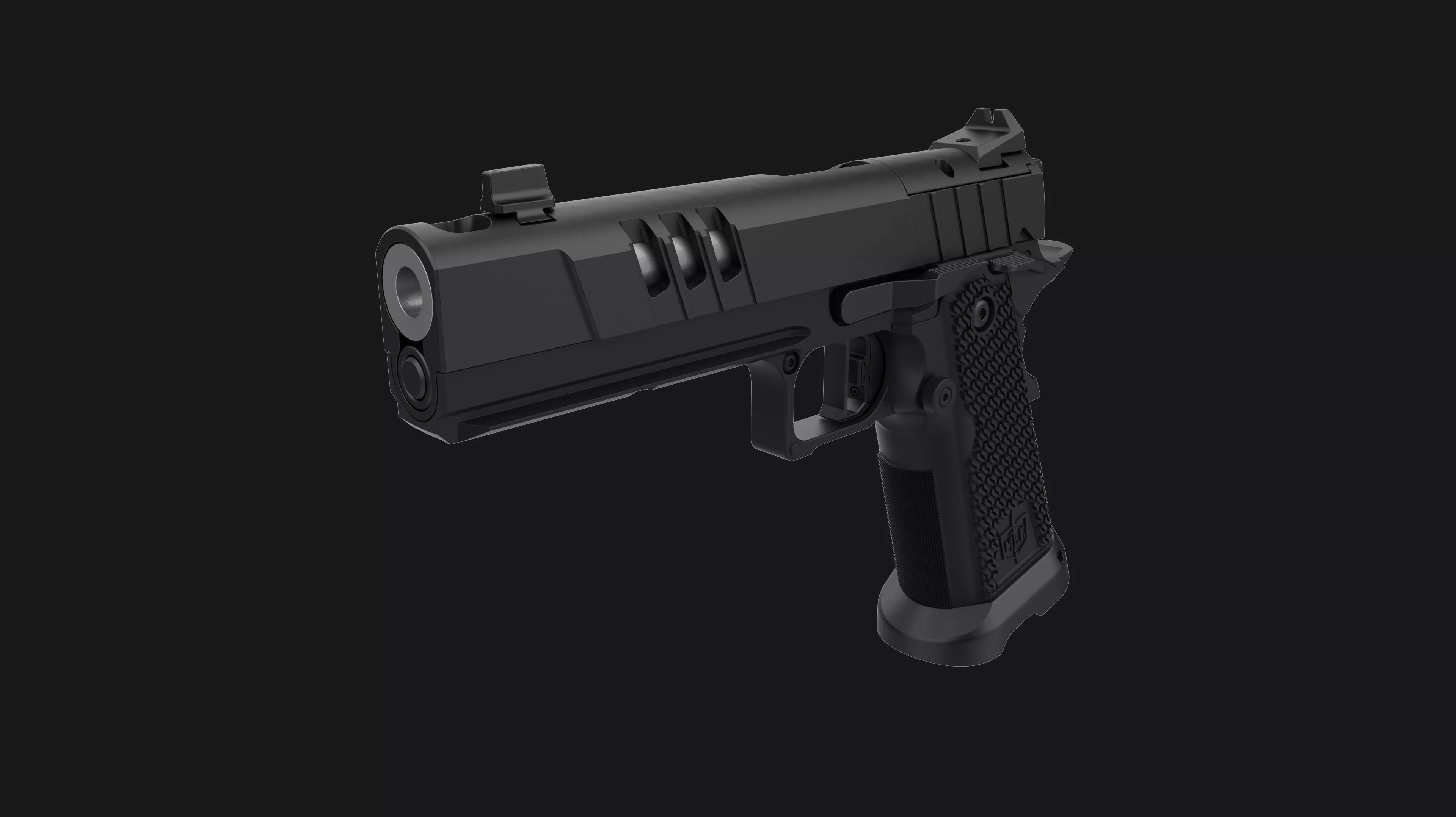 MAC9 Punisher pistol from Spider-Man Brand New Day 2026 3D model