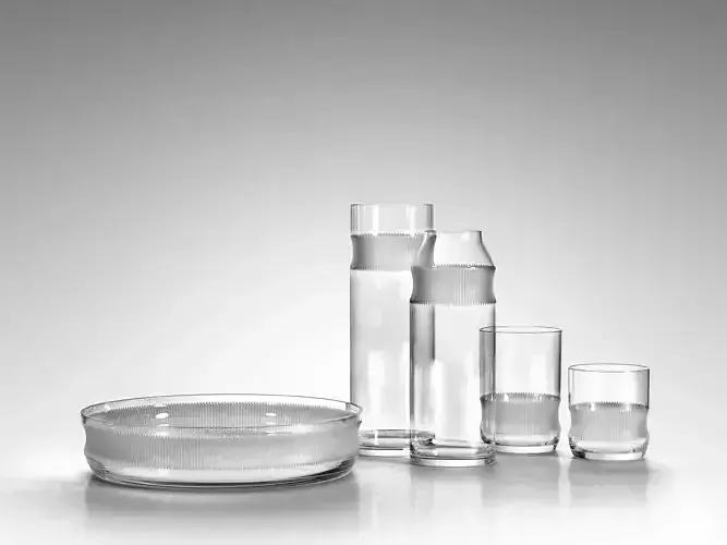 U Water Set of glasses and bowl