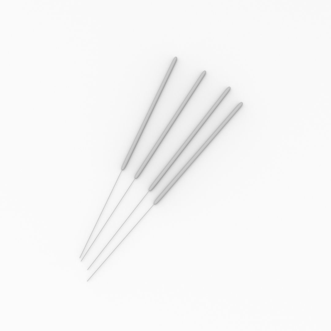 Sparkler Firework v2 3D model_3