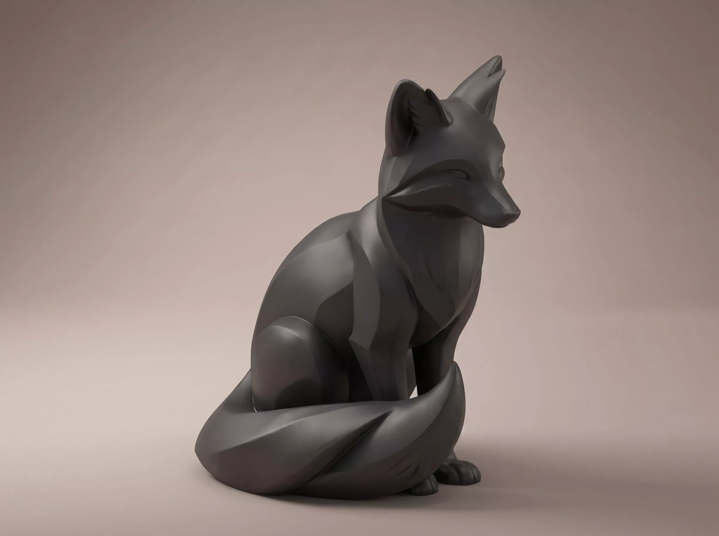 Fox 3D Print Model 3D print model
