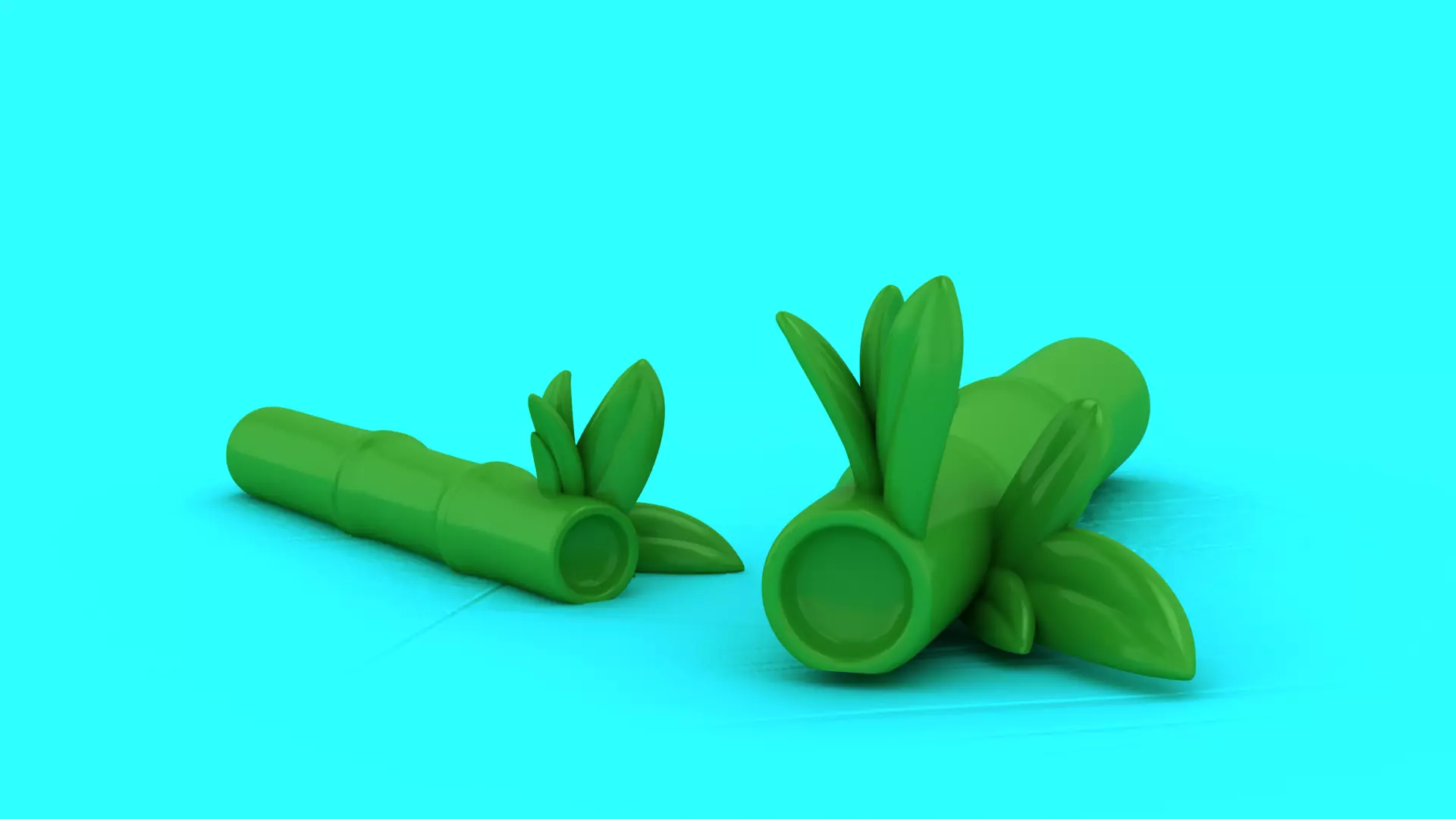 Bamboo Tube Hideout 3D print model