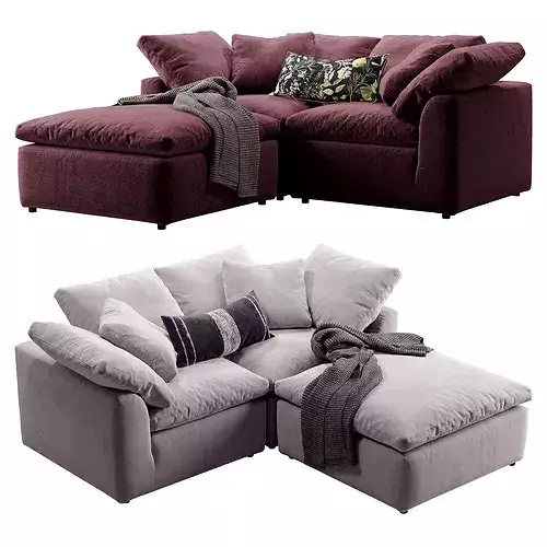 Cloud Modular Compact Sectional