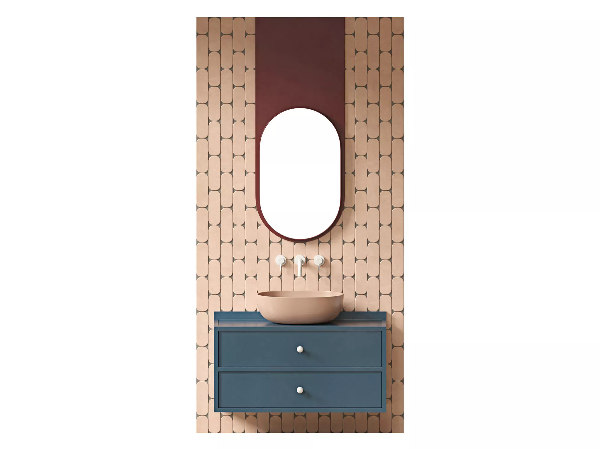 Bathroom Furniture 002 3D model