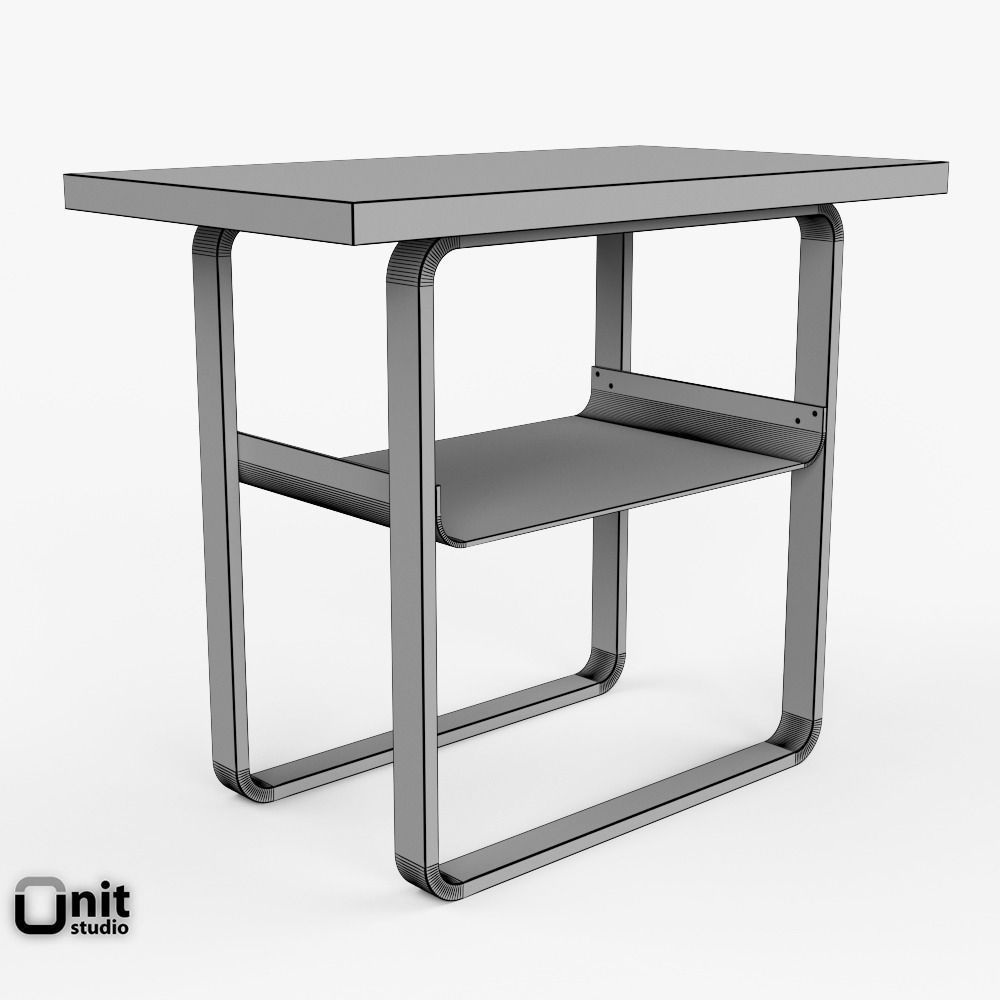 Artek Table 916 3D model_6