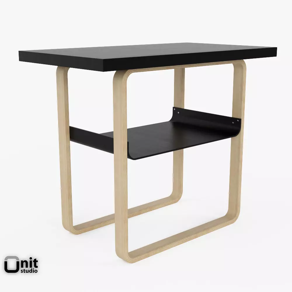Artek Table 916 3D model_0