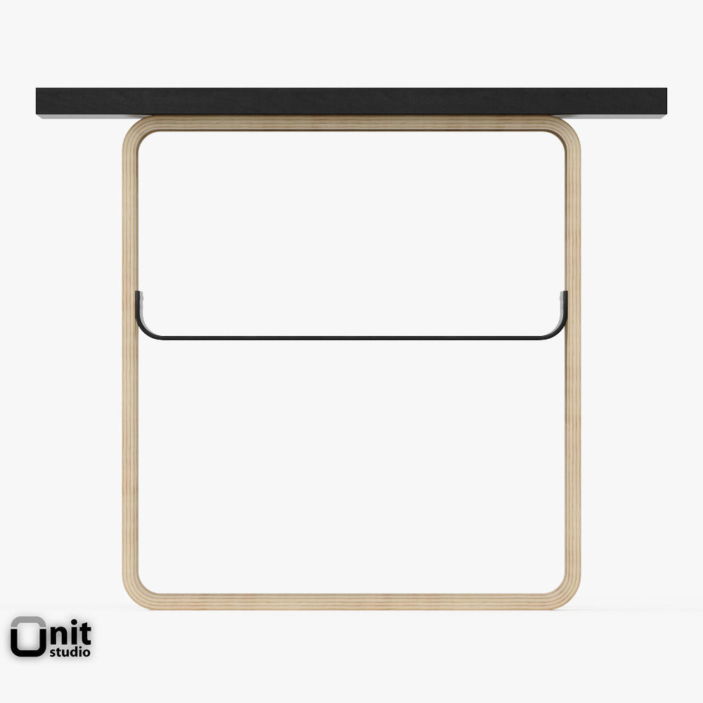 Artek Table 916 3D model_3