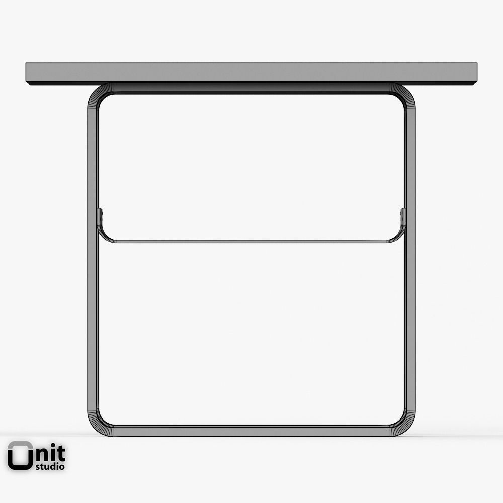 Artek Table 916 3D model_9